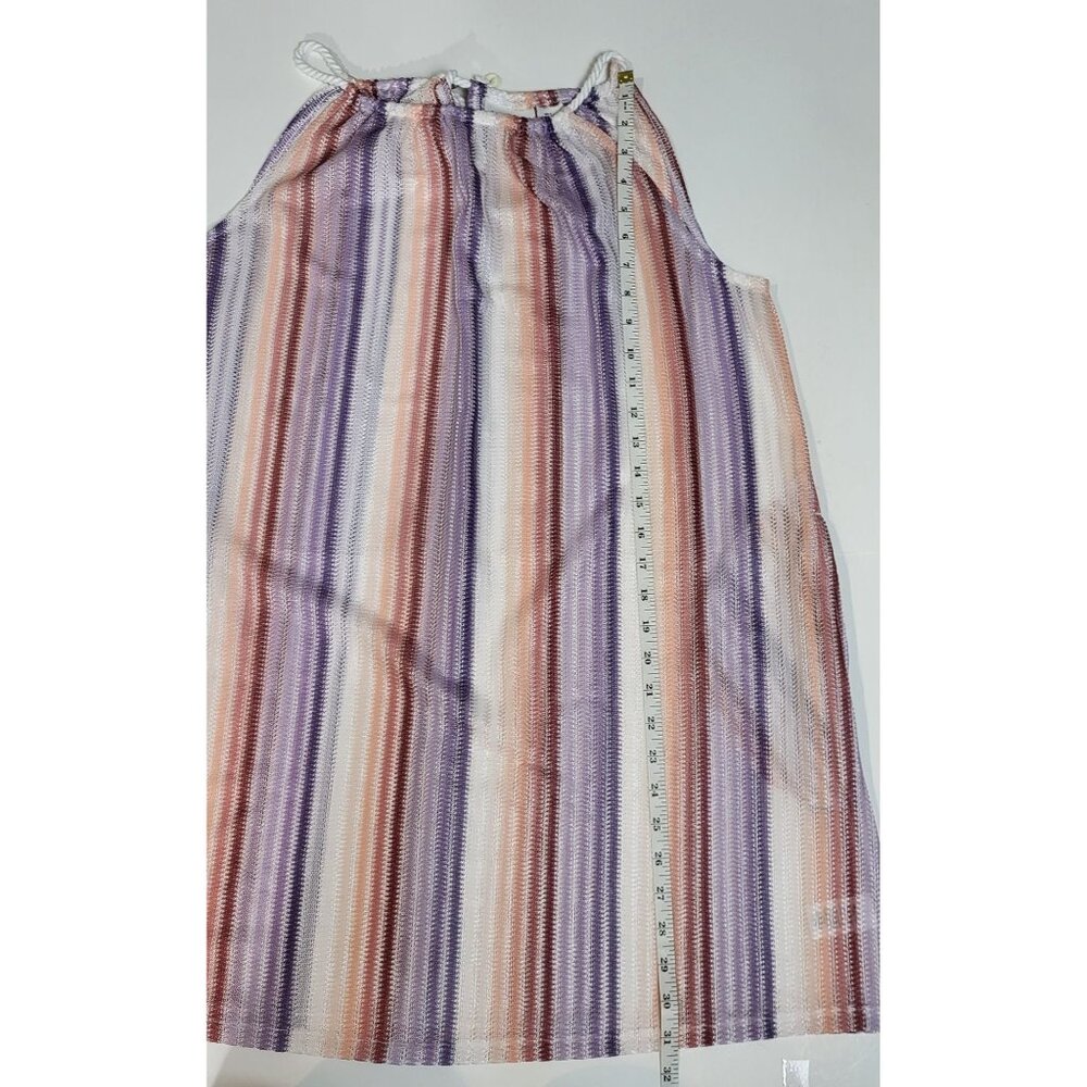 Haute Hippie Style Boho Sheer Dress Beach Swim Cover-up Womens Large - Picture 7 of 10